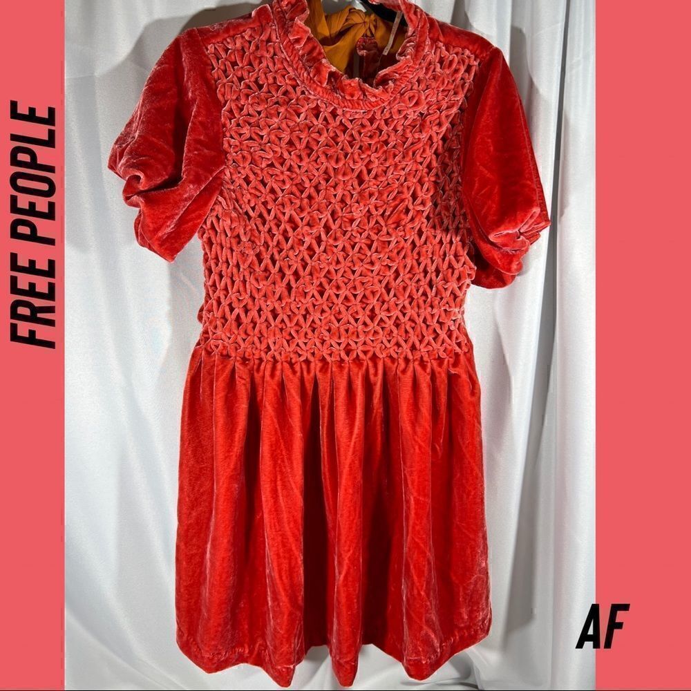 FREE PEOPLE GUM DROP MINI TANGERINE SMALL NWT - Picture 3 of 5